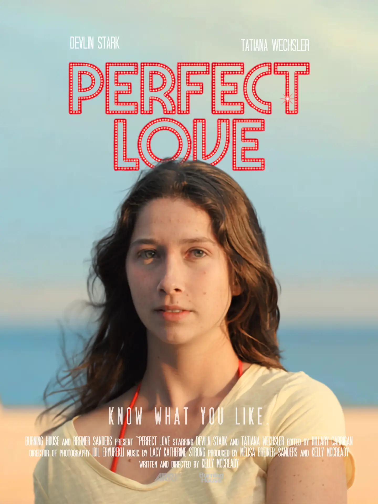 Perfect Love poster — written and directed by Kelly McCready